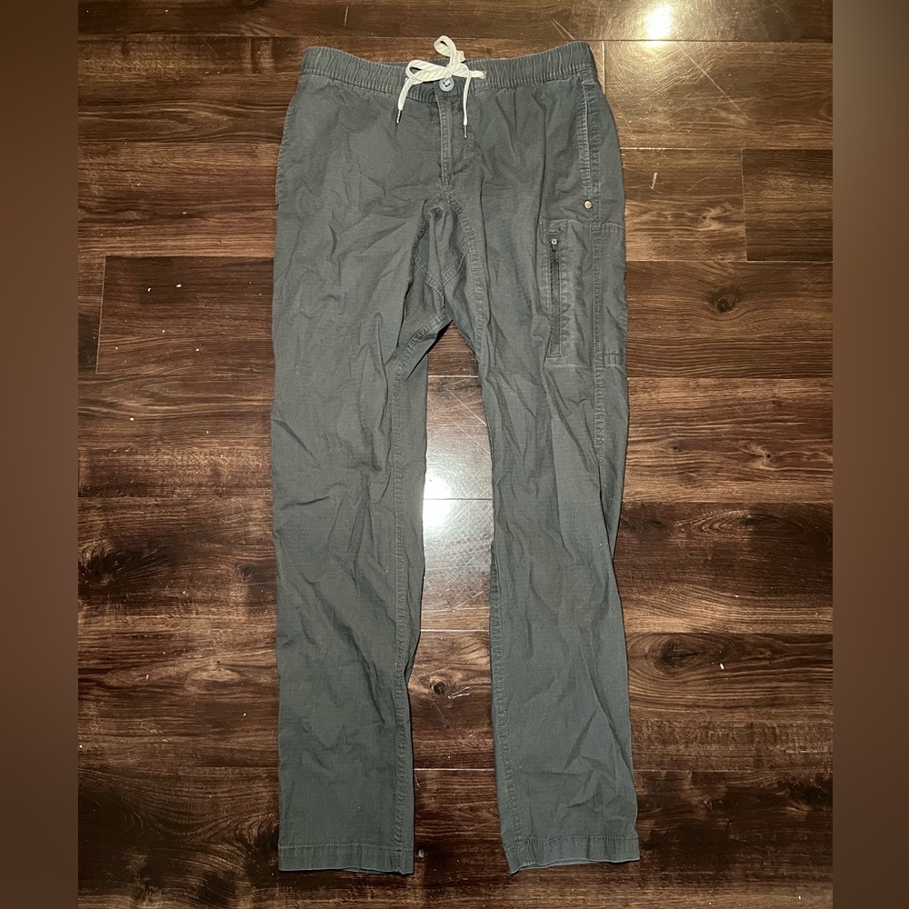 Vuori Ripstop Men’s Charcoal Grey Pants Size Medium